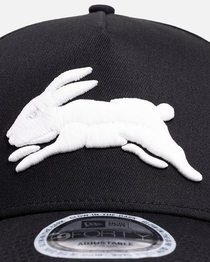 New Era South Sydney Rabbitohs 'NRL Glow In The Dark' 9FORTY A-Frame Snapback Black