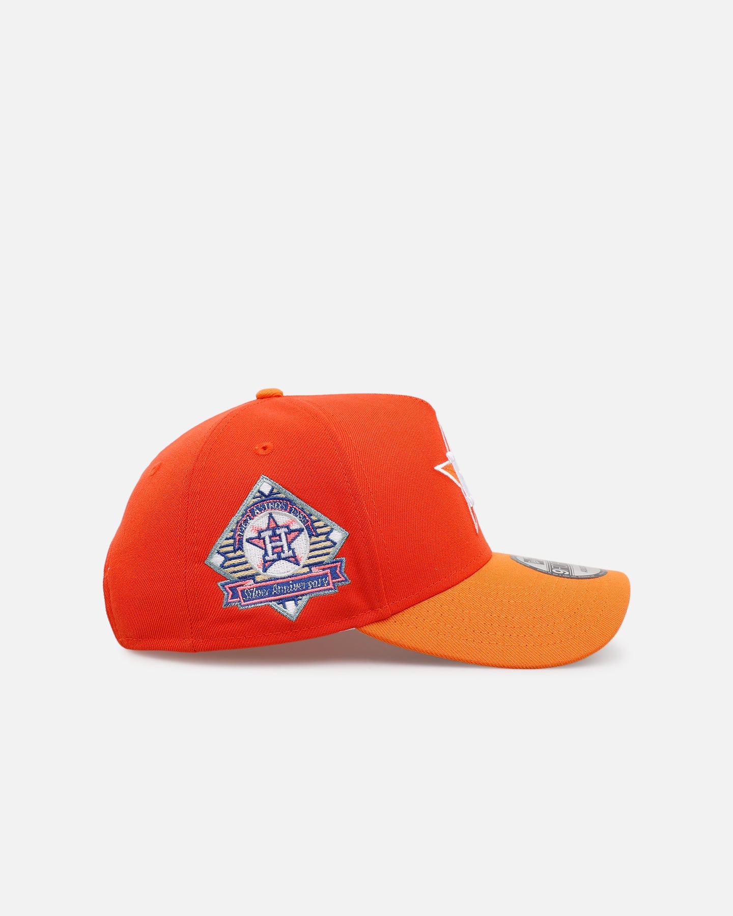 New Era Houston Astros 'Original Team Colours Two Toned' 9FORTY A-Frame Snapback Original Team Colours