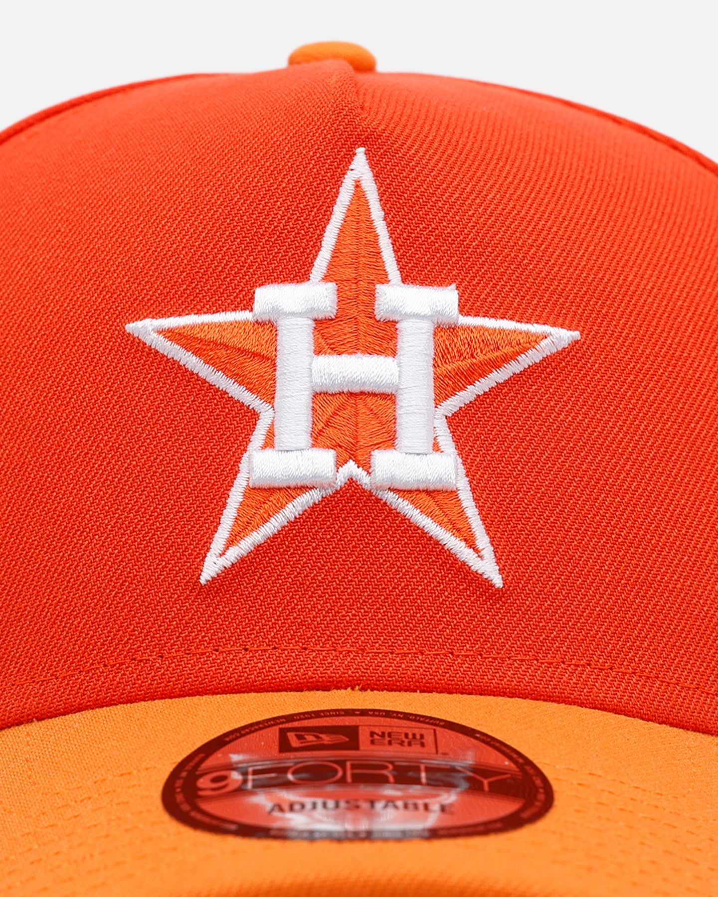 New Era Houston Astros 'Original Team Colours Two Toned' 9FORTY A-Frame Snapback Original Team Colours