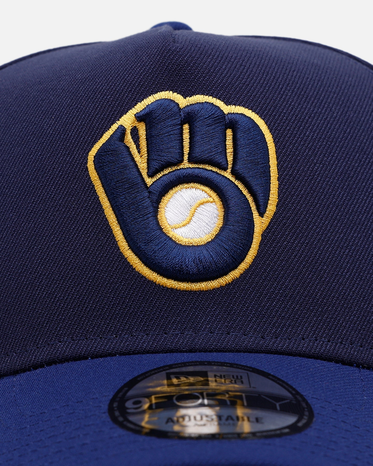 New Era Milwaukee Brewers 'Original Team Colours Two Toned' 9FORTY A-Frame Snapback Original Team Colours