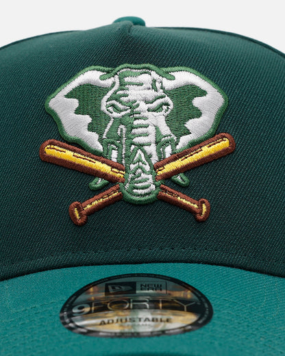 New Era Oakland Athletics 'Original Team Colours Two Toned' 9FORTY A-Frame Snapback Original Team Colours