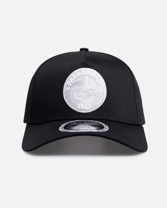 New Era Parramatta Eels 'NRL Glow In The Dark' 9FORTY A-Frame Snapback Black