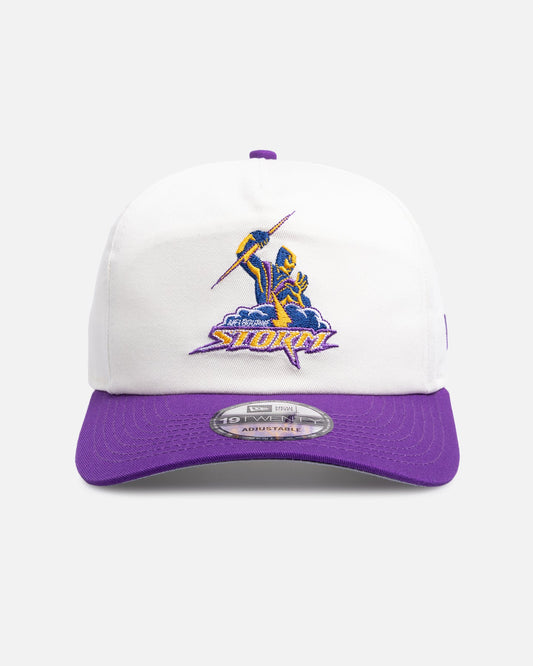 New Era Melbourne Storm 'Retro Chrome' 19TWENTY Snapback Official Team Colour