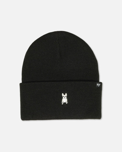 47 Brand French Bulldog 'Dog Collection' 47 Beanie Black
