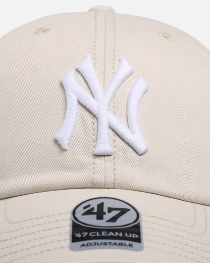 47 Brand New York Yankees 'Lakeshore' 47 Clean Up Strapback Natural