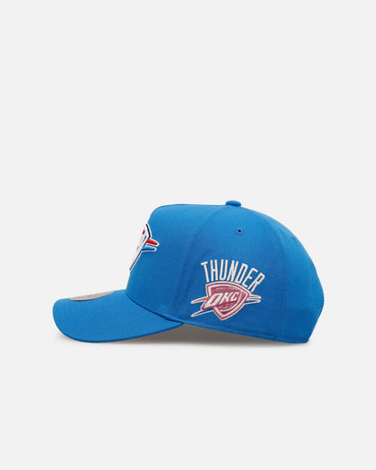 Mitchell & Ness Oklahoma City Thunder 'Pink Side Patch' Pro Pinch Snapback Official Team Color