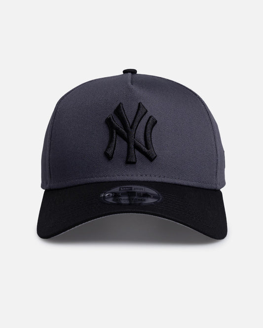 New Era New York Yankees 'Graphite Black' 9FORTY A-Frame Snapback Black/Grey