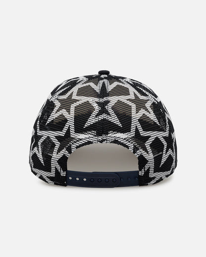 New Era Atlanta Braves 'Forth Of July' 9FORTY A-Frame Snapback Chrome/Navy