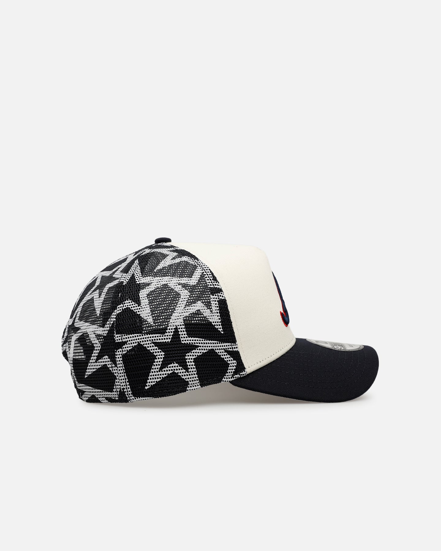 New Era Atlanta Braves 'Forth Of July' 9FORTY A-Frame Snapback Chrome/Navy