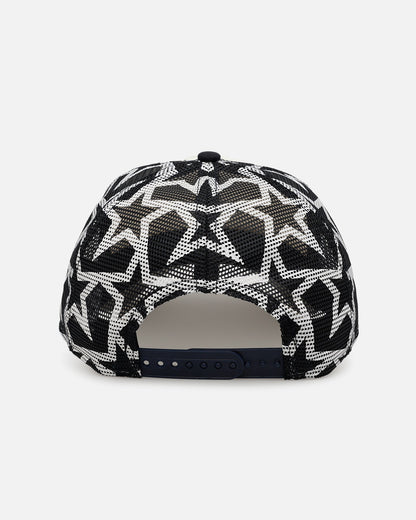 New Era Houston Astros 'Forth Of July' 9FORTY A-Frame Snapback Chrome/Navy
