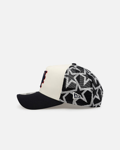 New Era New York Mets 'Forth Of July' 9FORTY A-Frame Snapback Chrome/Navy
