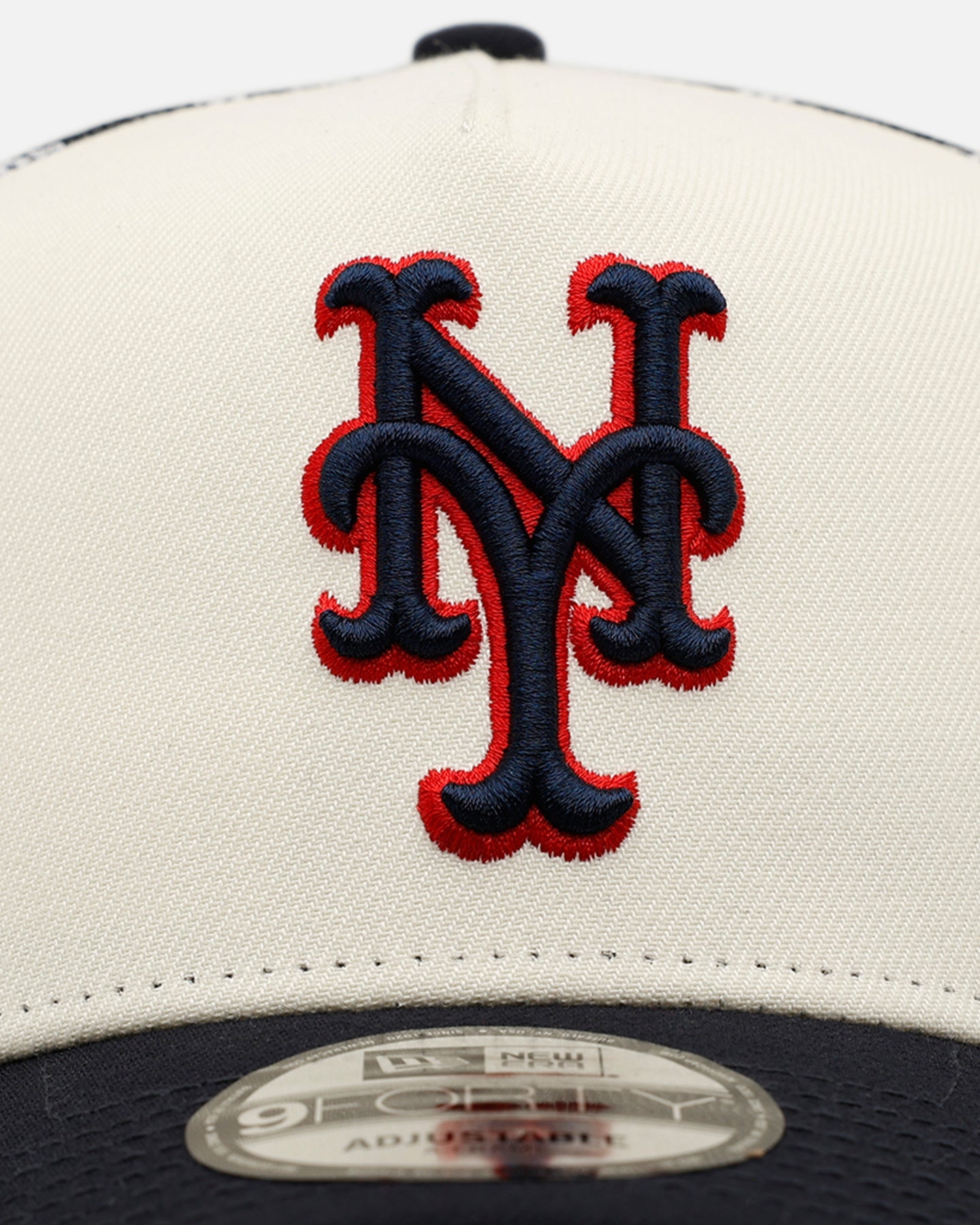 New Era New York Mets 'Forth Of July' 9FORTY A-Frame Snapback Chrome/Navy