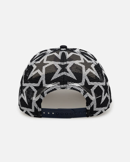 New Era Washington Nationals 'Forth Of July' 9FORTY A-Frame Snapback Chrome/Navy