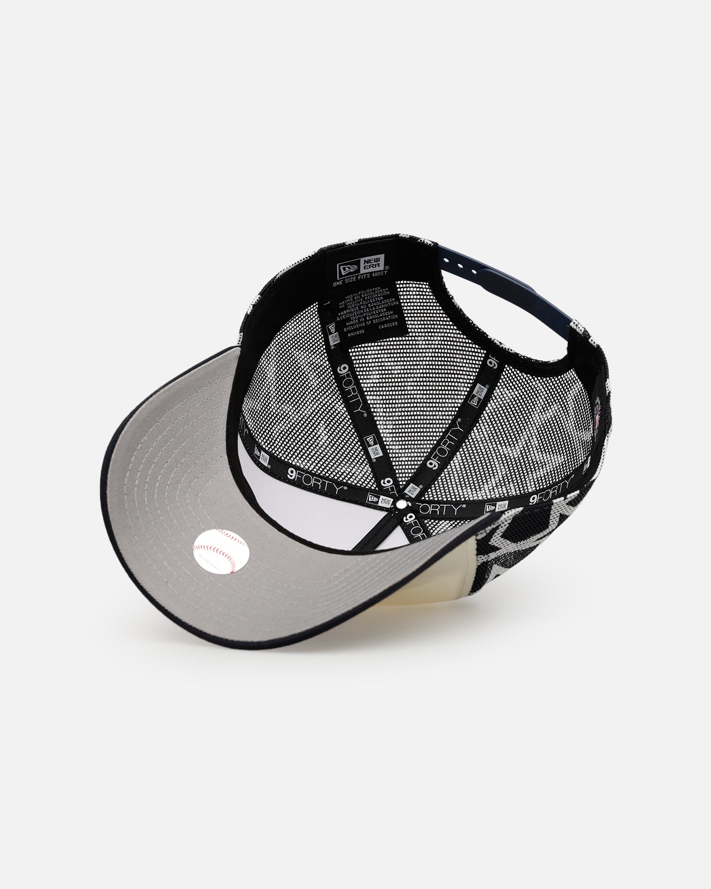 New Era Washington Nationals 'Forth Of July' 9FORTY A-Frame Snapback Chrome/Navy