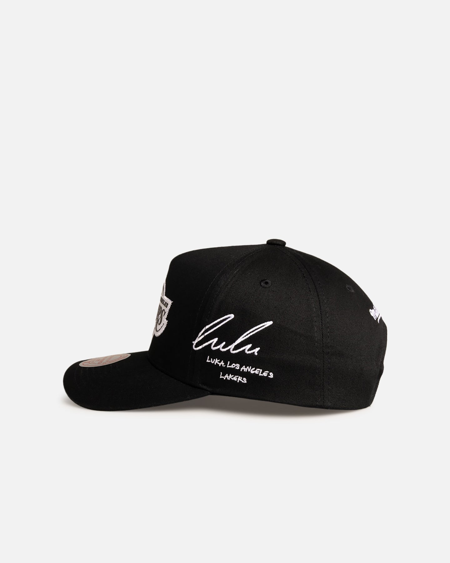 Mitchell & Ness Los Angeles Lakers Luka Dončić 'Signature' Pro Pinch Snapback Black