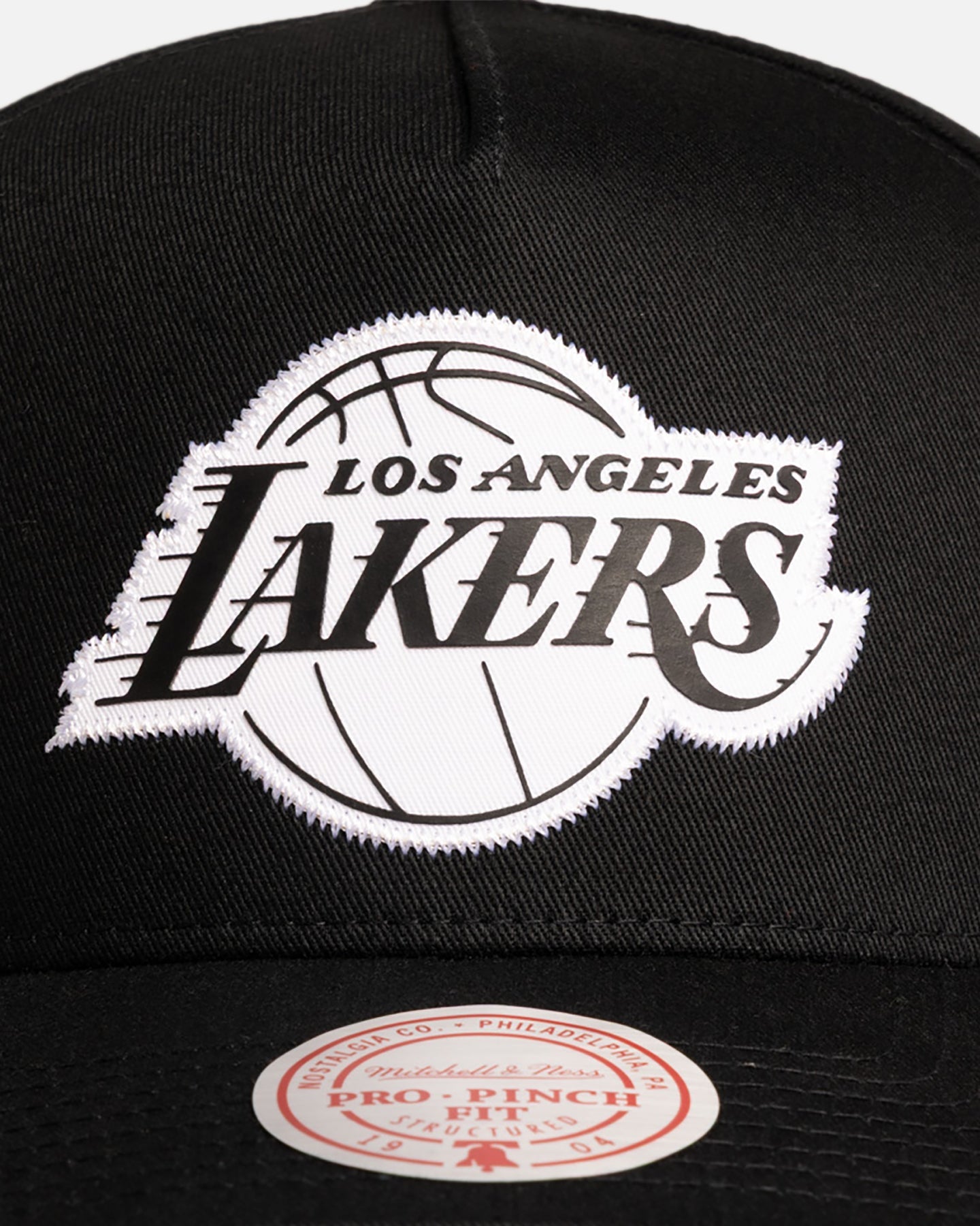 Mitchell & Ness Los Angeles Lakers Luka Dončić 'Signature' Pro Pinch Snapback Black