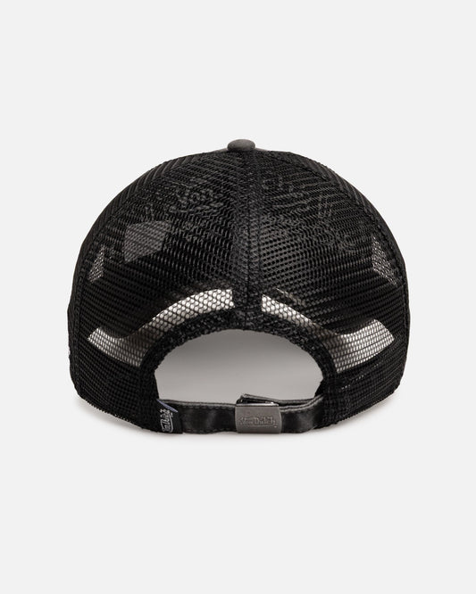 Von Dutch Japanese Script Trucker Strapback Black