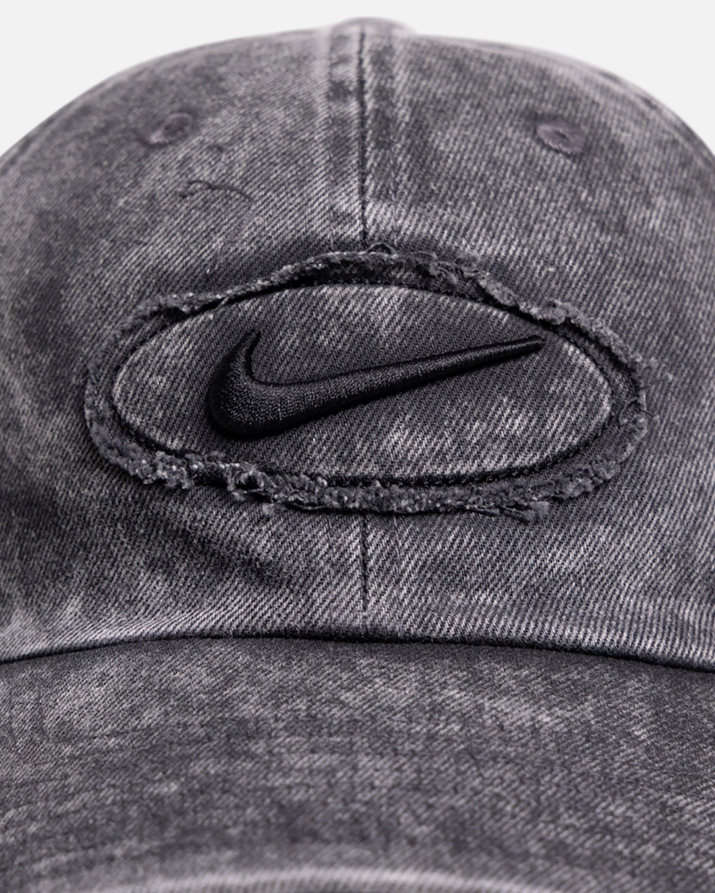 Nike Club Unstructured Denim Patch Cap Anthracite