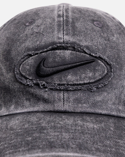 Nike Club Unstructured Denim Patch Cap Anthracite