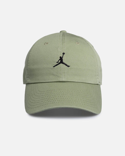 Jordan Club Unstructured Curved-Bill Strapback Hat Alligator/Black