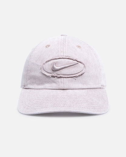 Nike Club Unstructured Denim Patch Cap Strapback College Grey