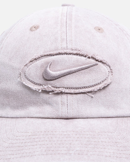 Nike Club Unstructured Denim Patch Cap Strapback College Grey