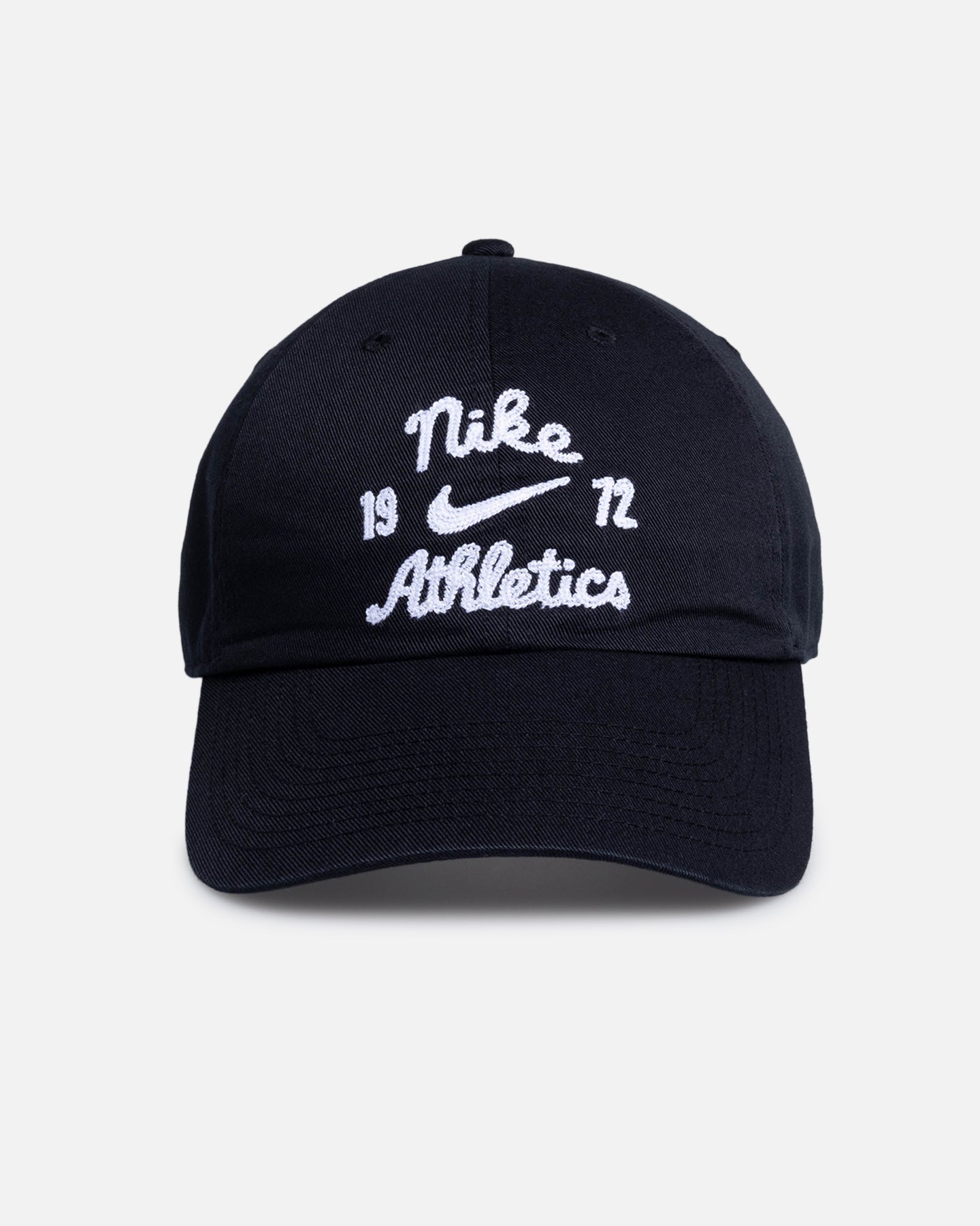 Nike Club Unstructured Strapback Cap Black/Black/White
