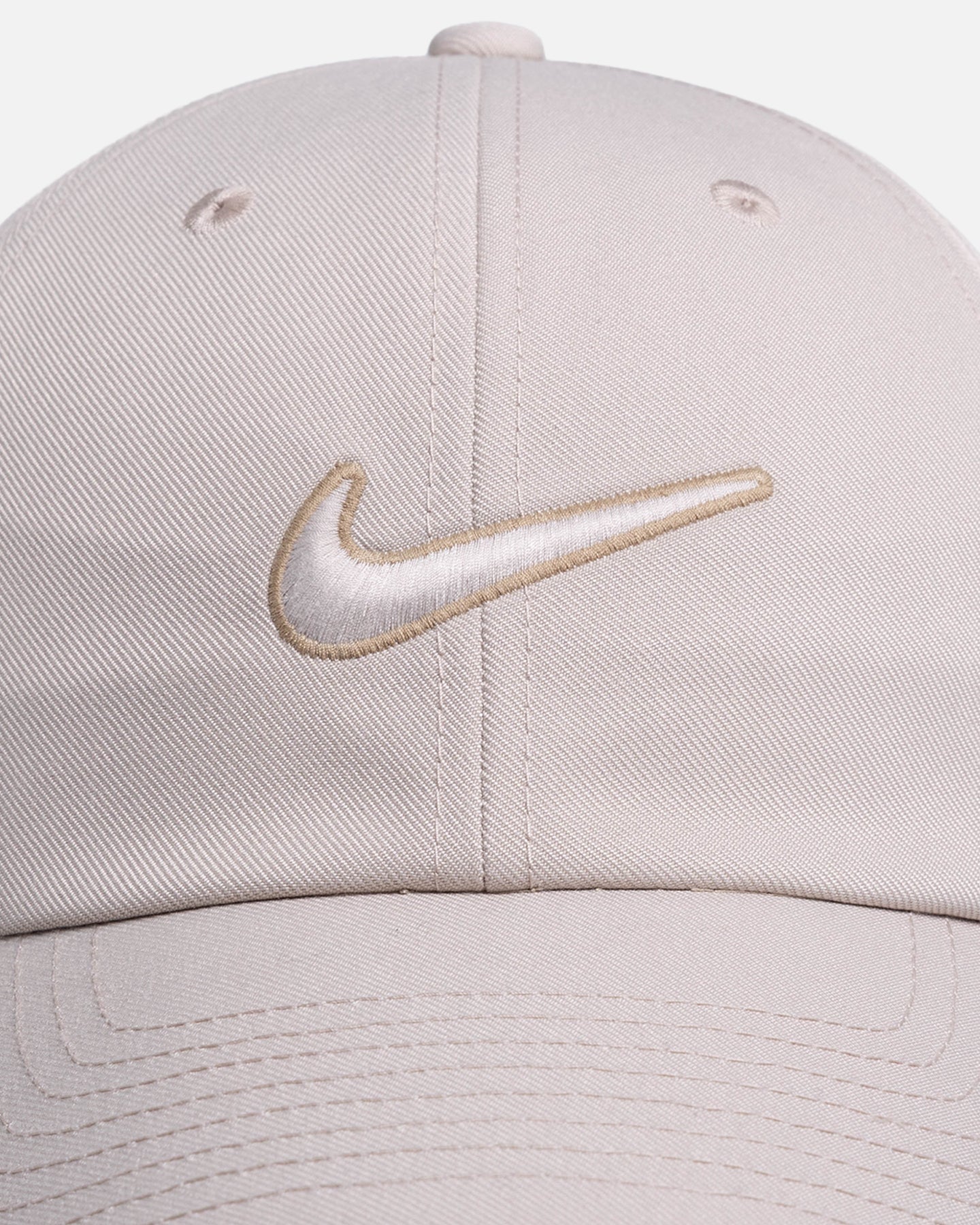 Nike Club Unstructured Swoosh Strapback Cap Cream