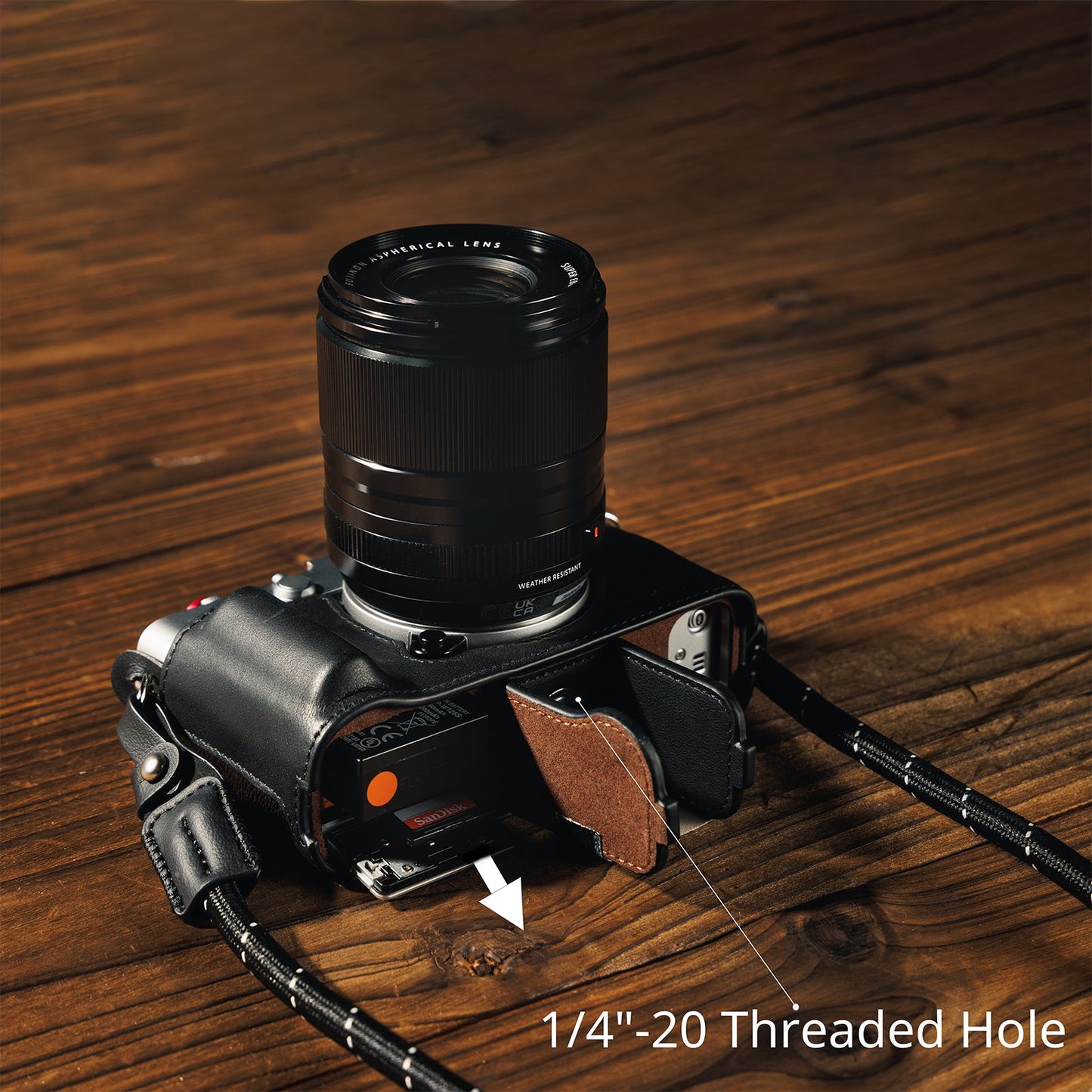 SmallRig Leather Case Kit for FUJIFILM X-E5 (Black) 5450