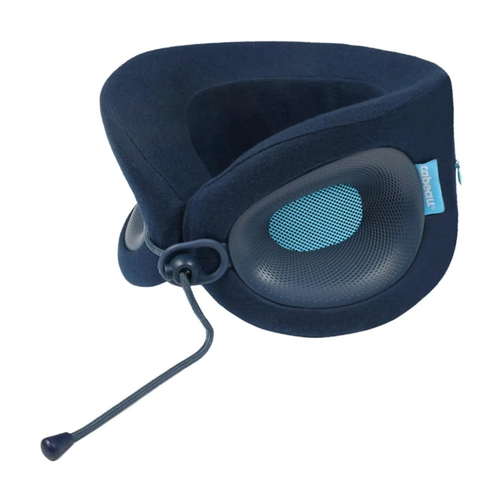 Cabeau Evolution X Memory Foam Travel Neck Pillow Diamond Adjustable Blue