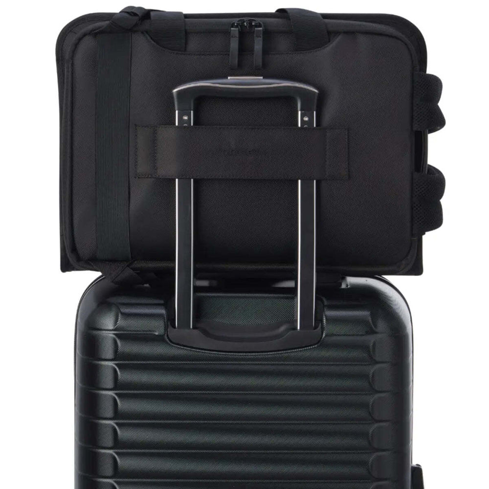 Delsey Arche 14" Laptop Satchel / Backpack - Black