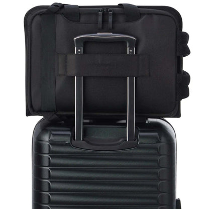 Delsey Arche 14" Laptop Satchel / Backpack - Black