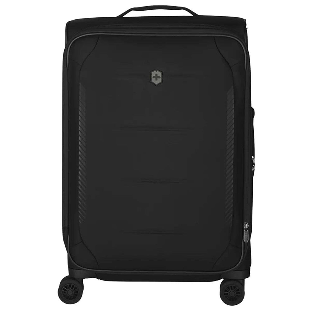 Victorinox Crosslight 68 cm Medium Expandable Softside Suitcase - Black
