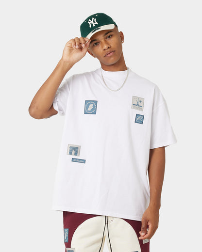 Carre Avant Oversized Short Sleeve T-Shirt White
