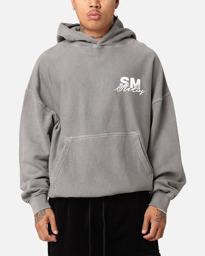 Saint Morta Saint Studios Hoodie Washed Charcoal
