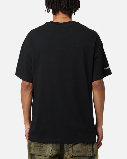 Mitchell & Ness Oakland Raiders 3 Time Super Bowl Champions T-Shirt Faded Black