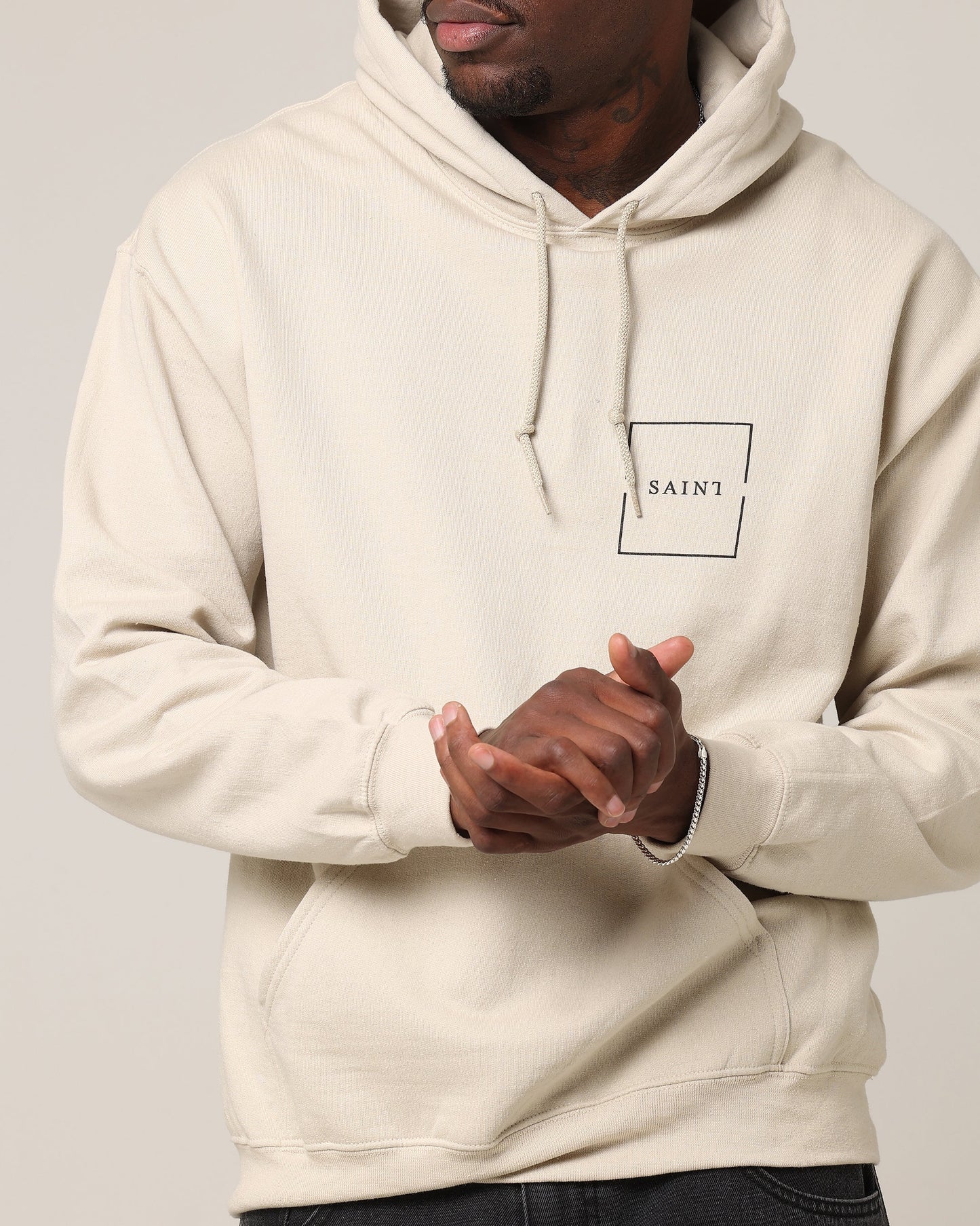 Saint Morta Division Hoodie Sand