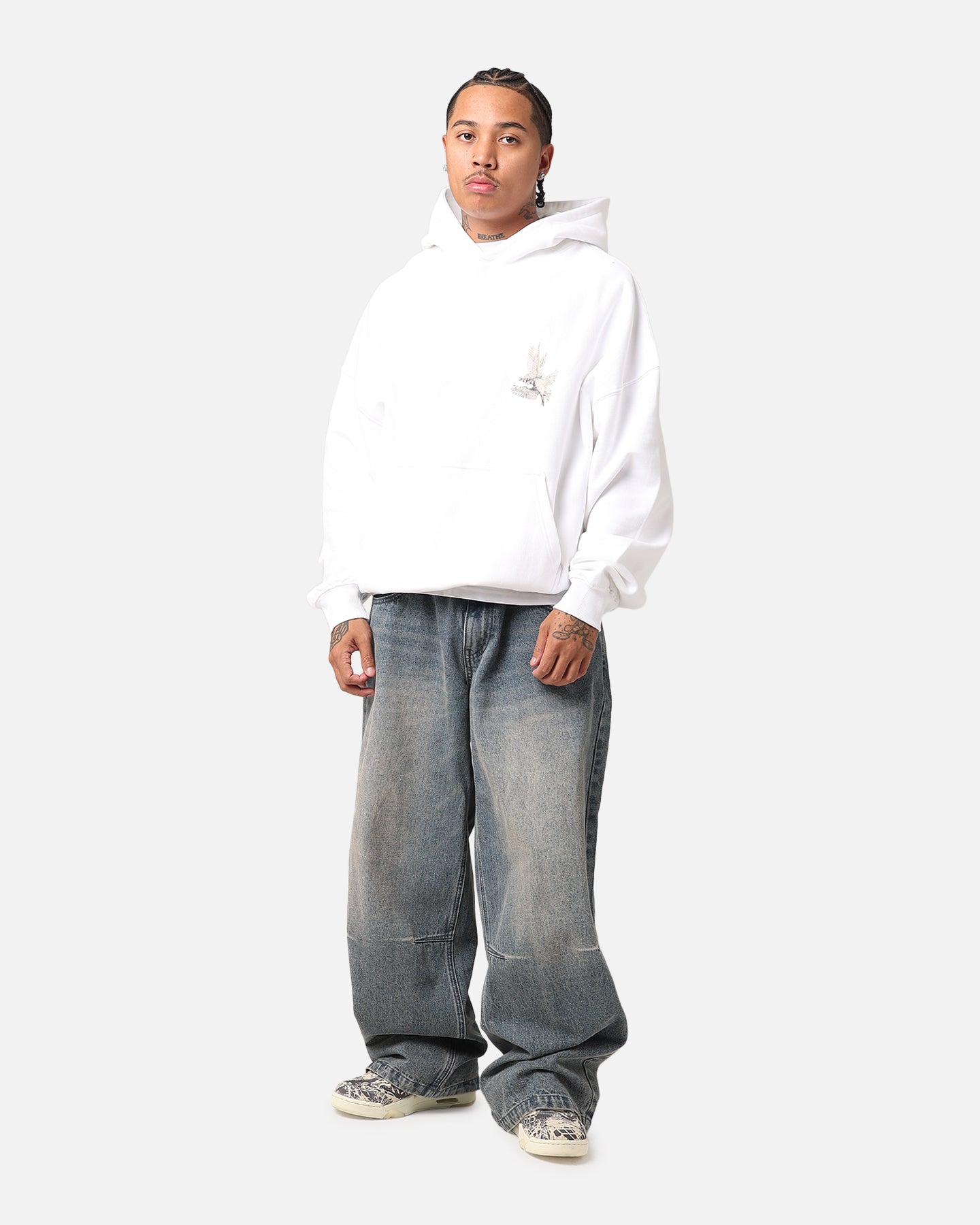 Saint Morta Doves Premium Hoodie White