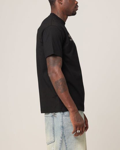 Saint Morta Lafayette V2 Scripture T-Shirt Black/Iridescent