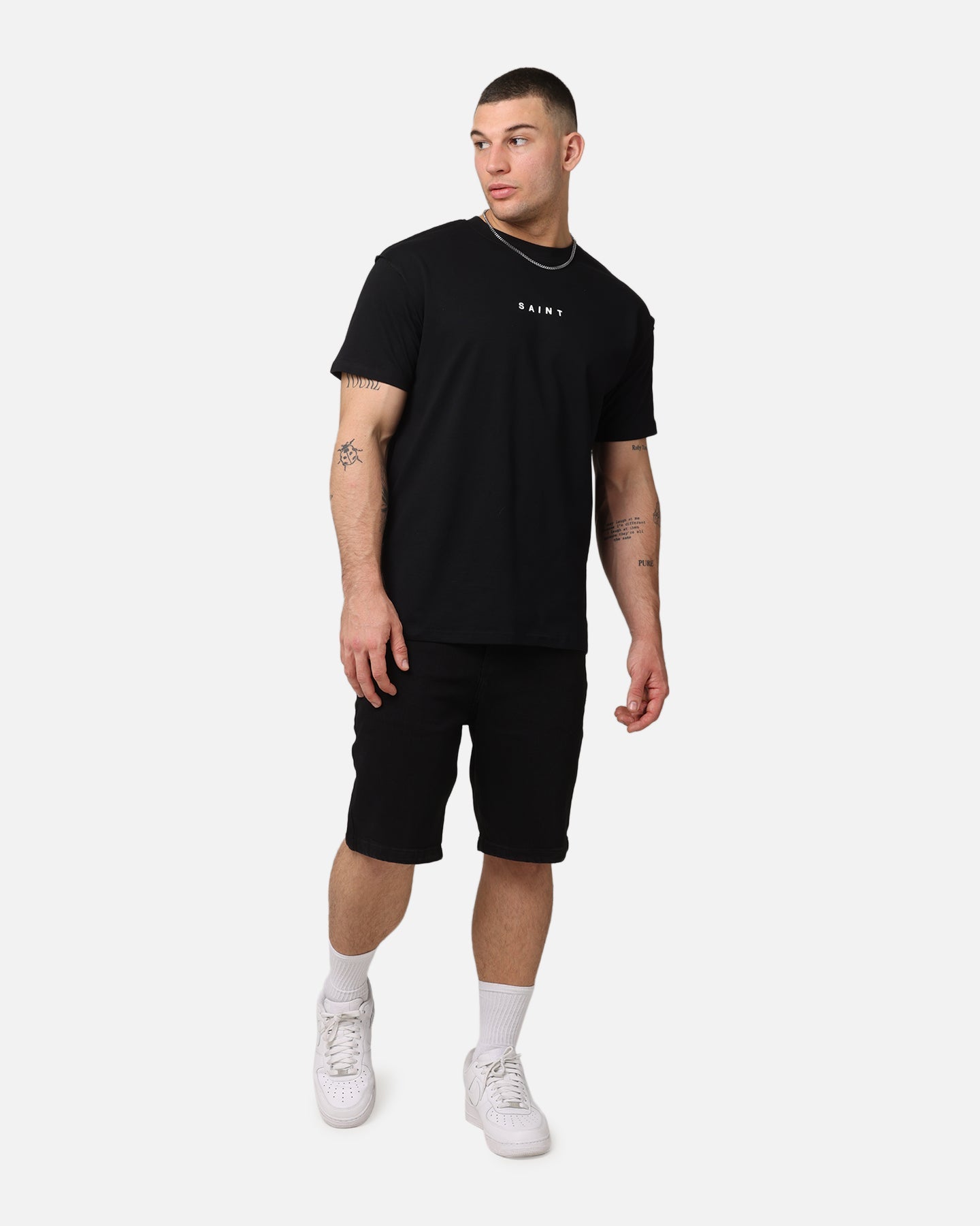 Saint Morta Omise Lafaytee T-Shirt Black