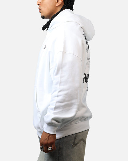Saint Morta Maiden Boxy Hoodie White