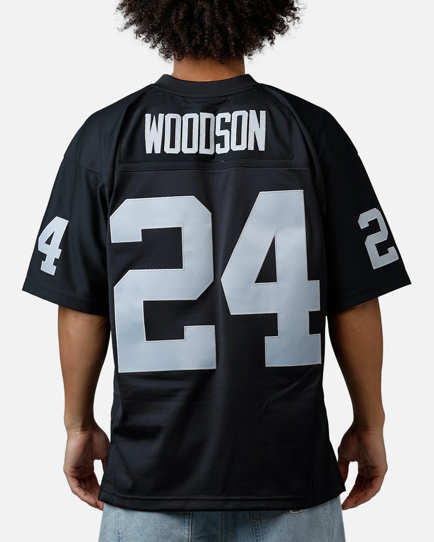 Mitchell & Ness Las Vegas Raiders Charles Woodson #24 1998 Legacy Jersey Black