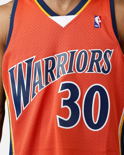 Mitchell & Ness Golden State Warriors Stephen Curry 2010 Swingman Jersey Orange