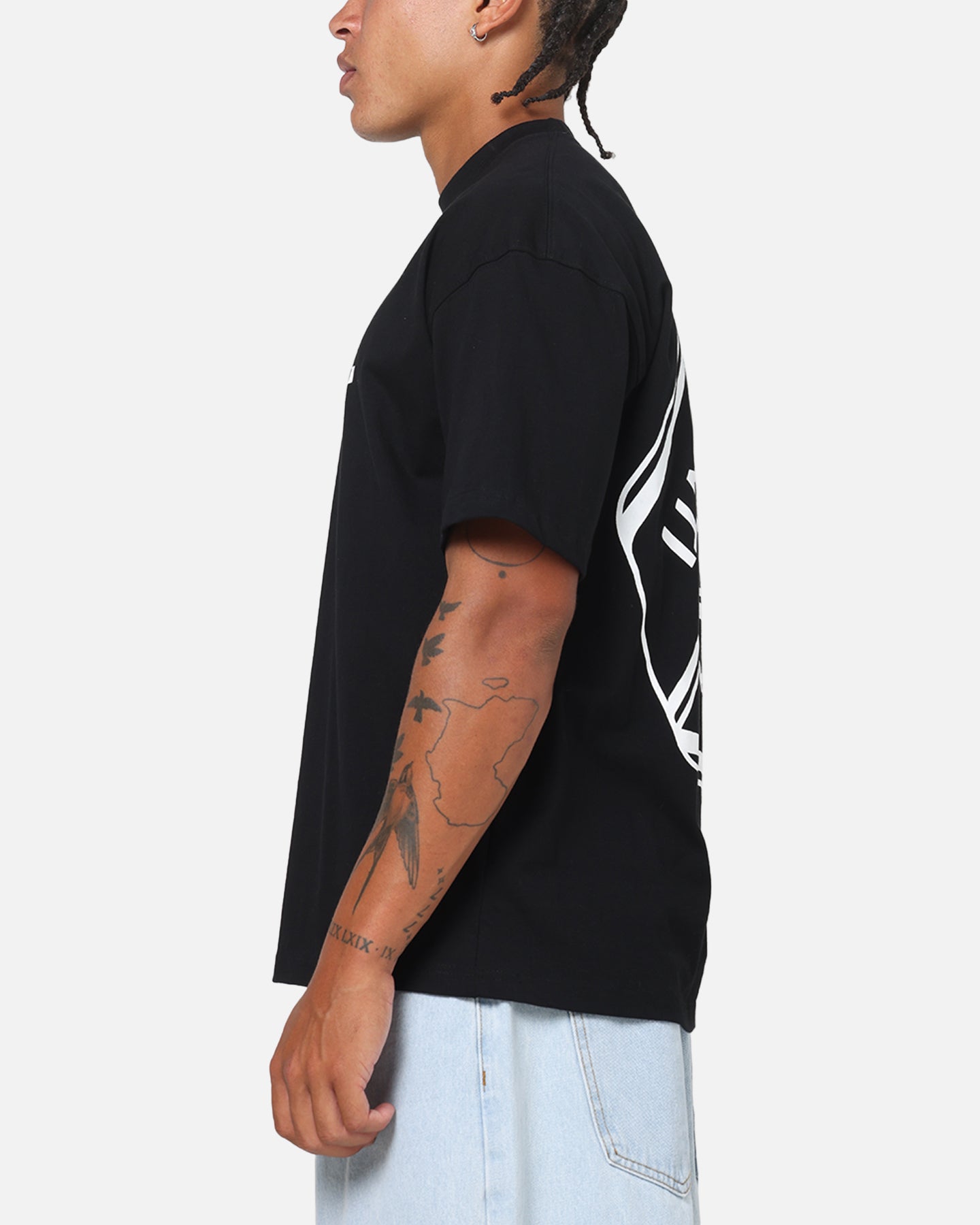 The Anti Order Reverse Logo T-Shirt Black