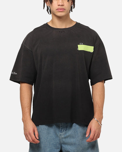 Mitchell & Ness Los Angeles Lakers Tape T-Shirt Black