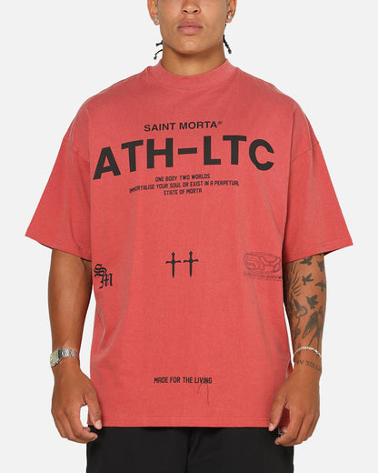 Saint Morta Athltc T-Shirt Pigment Washed