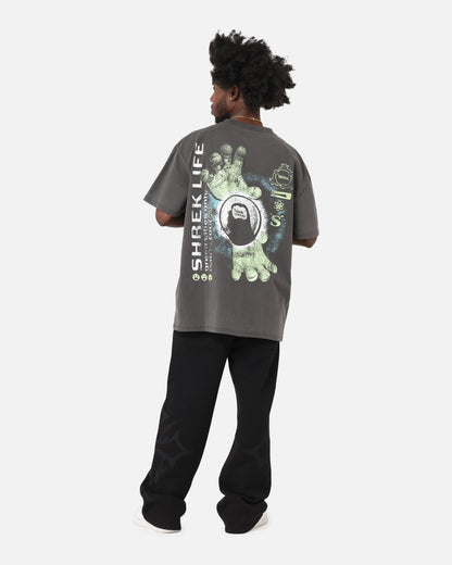 73Studio X Shrek Rave Heavy T-Shirt Black Wash