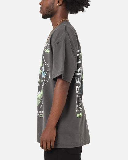 73Studio X Shrek Rave Heavy T-Shirt Black Wash