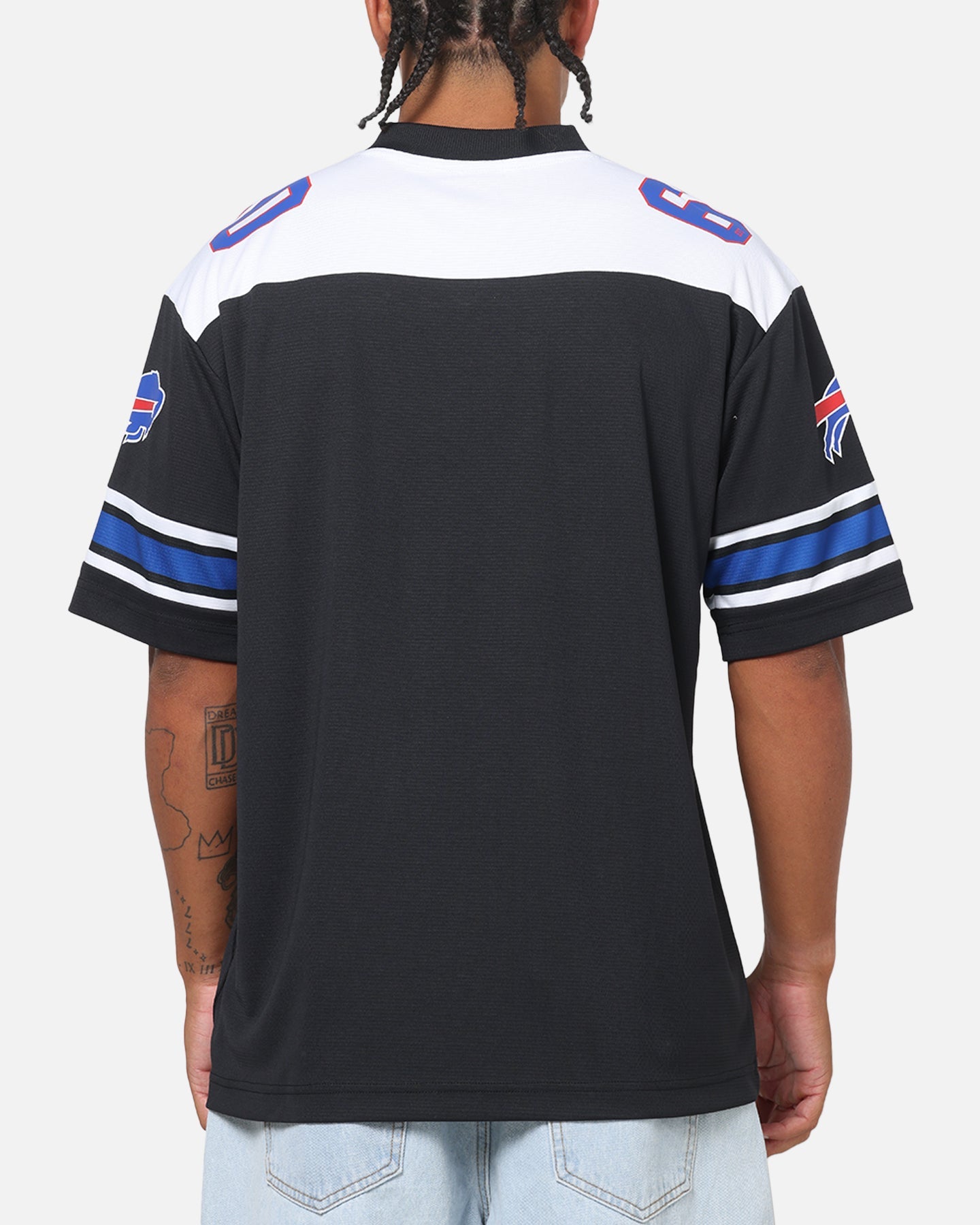 Majestic Athletic Buffalo Bills Glenver Mesh Oversized T-Shirt Black