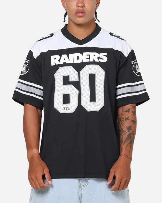 Majestic Athletic Las Vegas Raiders Glenver Mesh Oversized T-Shirt Black